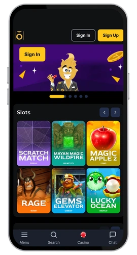 OsomBet casino herunterladen